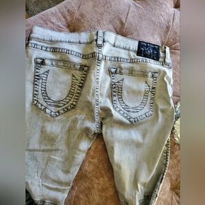 True Religion Light Gray Jeans